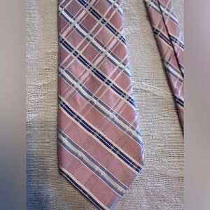 Pink & blue Joseph Abboud neck tie